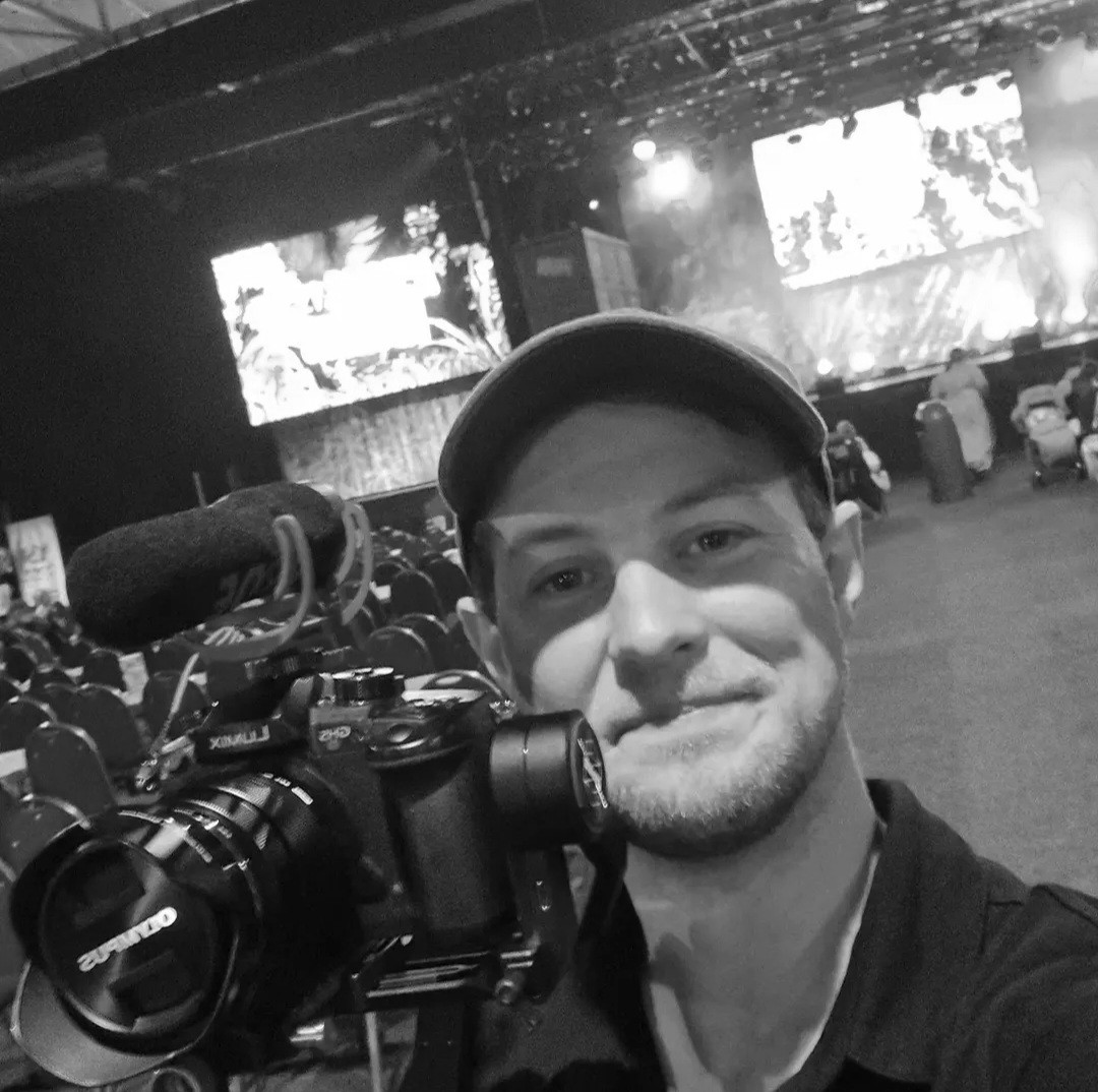 Cinematographer at work